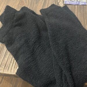 ByEgreis Cozy Black Sherpa loungewear size large